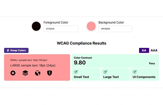 Accessibility Contrast Checker