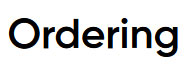 ordering theme logo