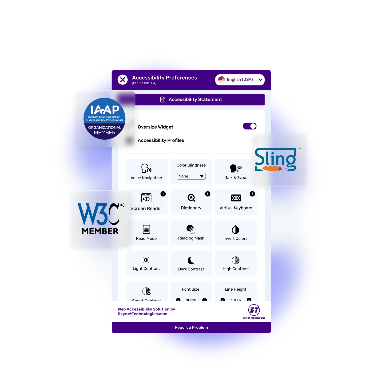 Apache Sling Accessibility Widget