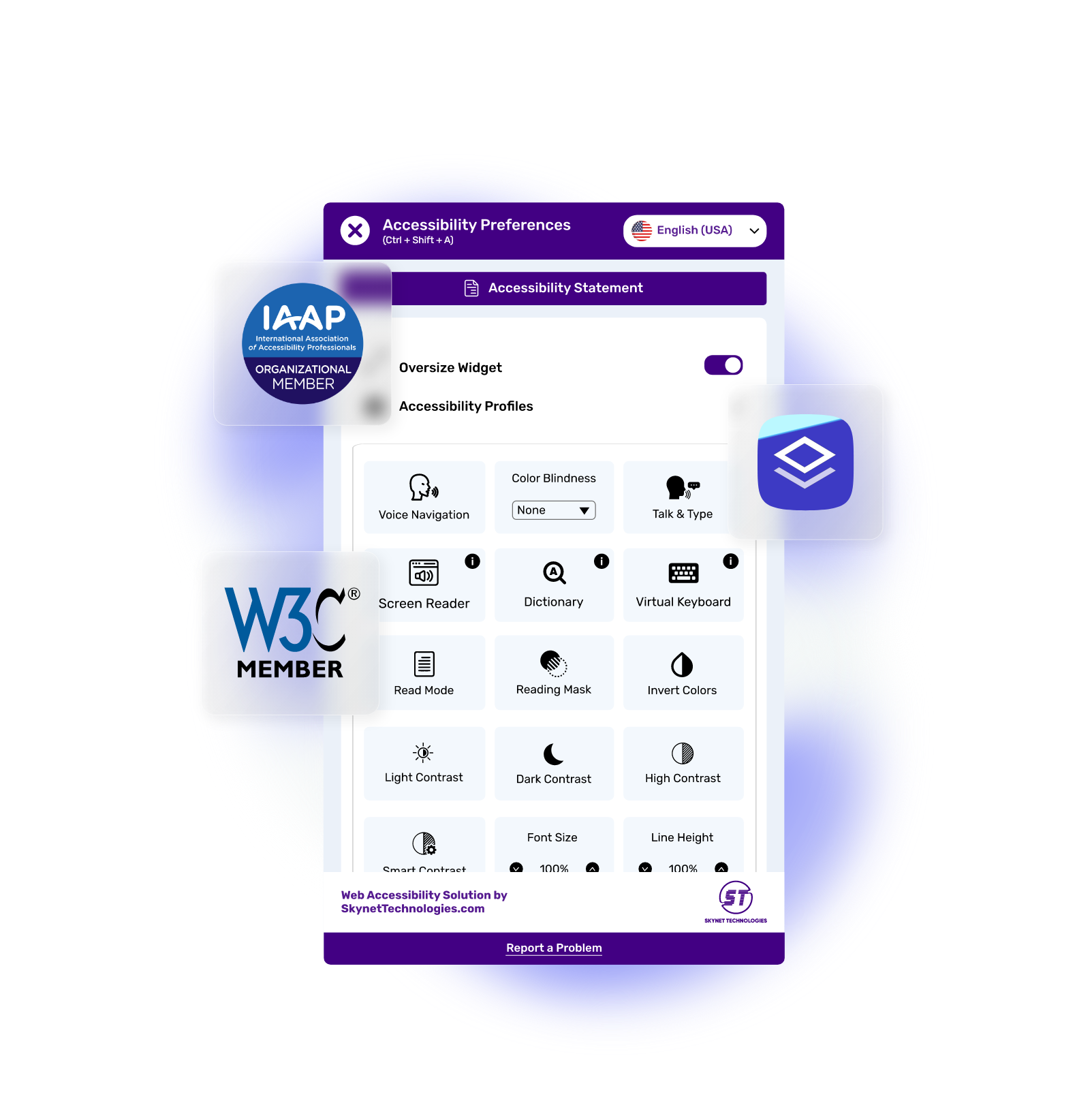 Brizy Accessibility Widget