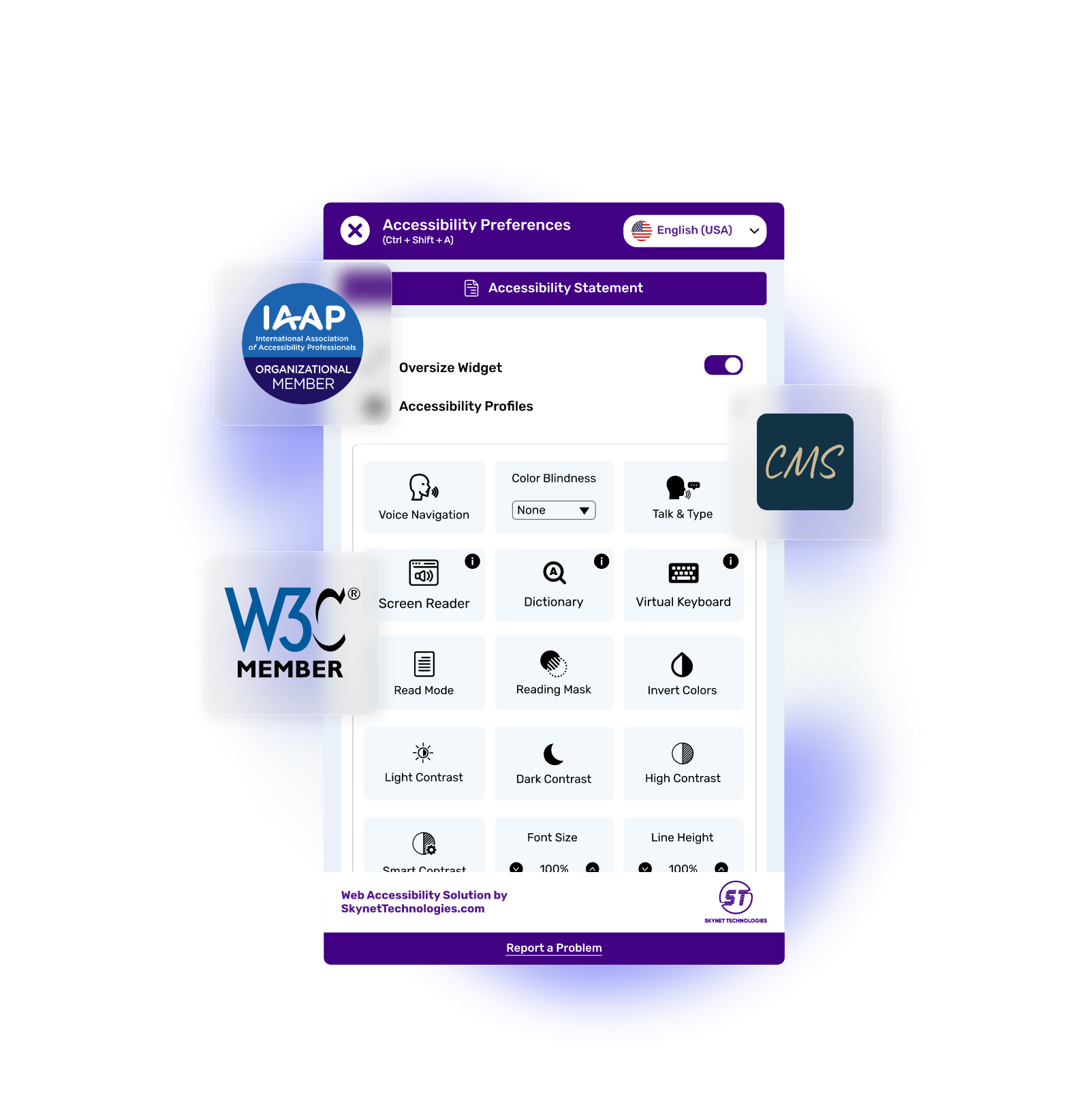 CMSimple Accessibility Widget