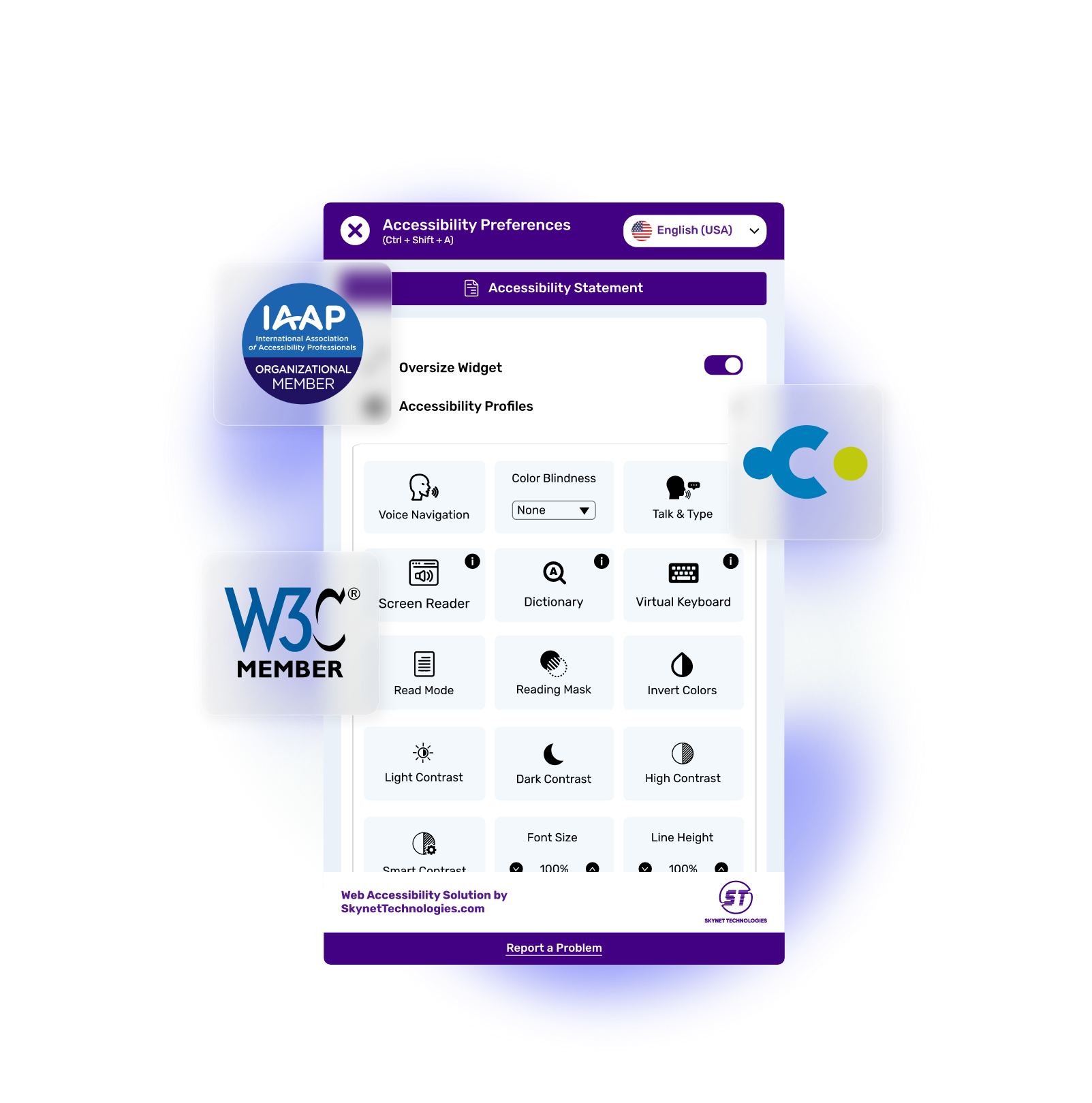 CONTENIDO Accessibility Widget