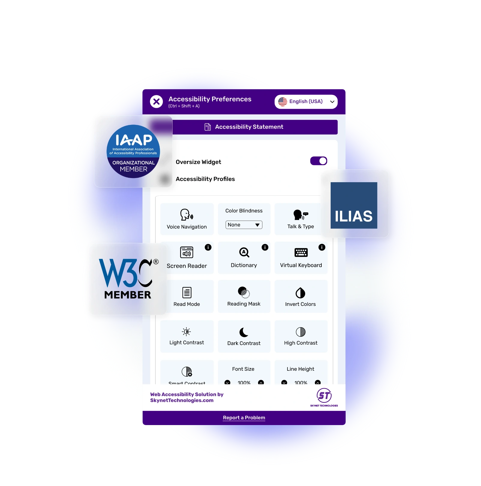 ILIAS Accessibility Widget