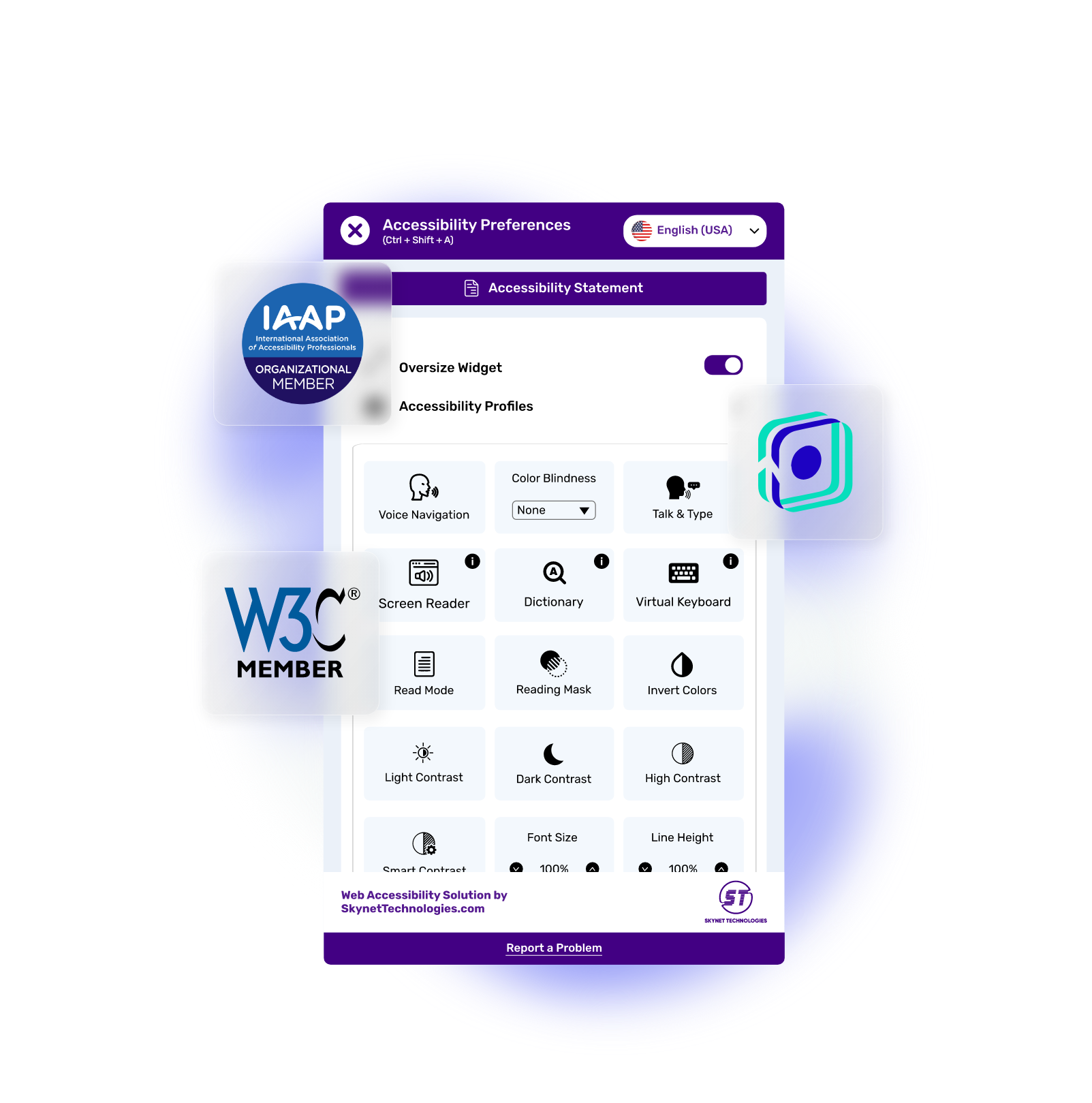 LadiPage Accessibility Widget