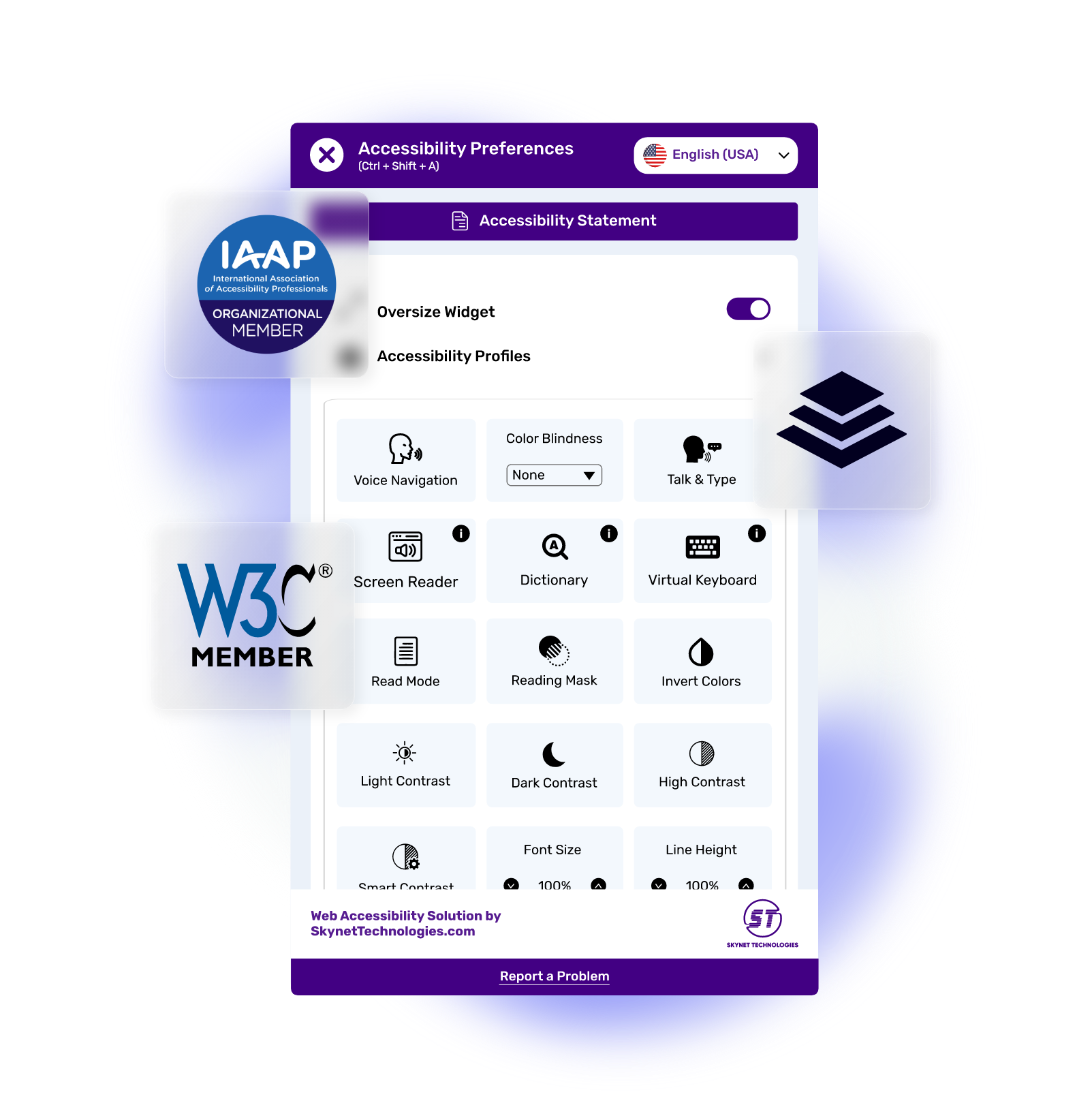 Leadpages Accessibility Widget