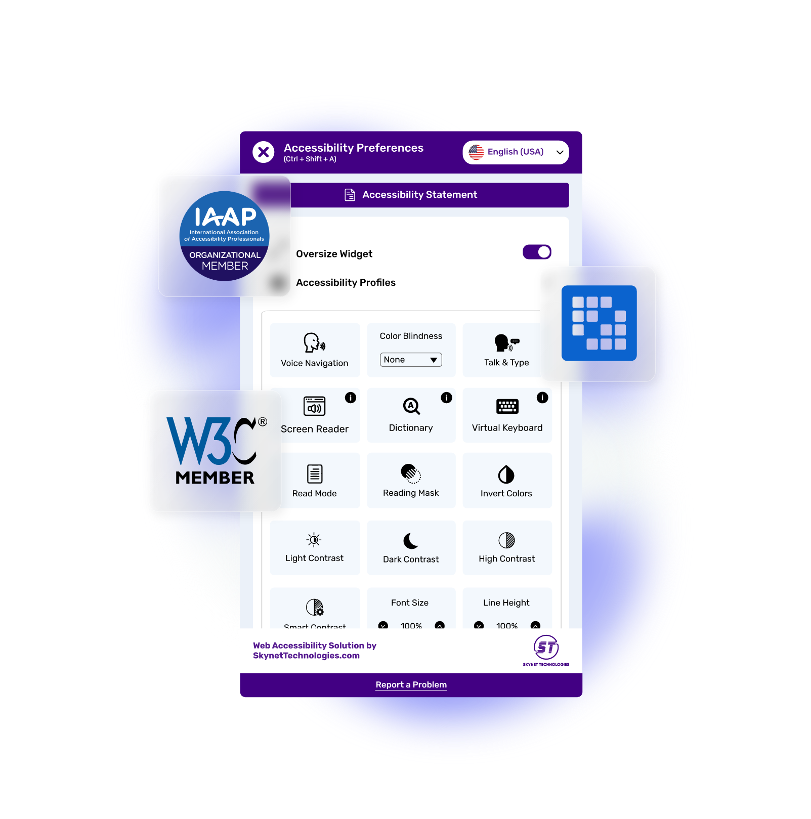 Liferay Accessibility Widget