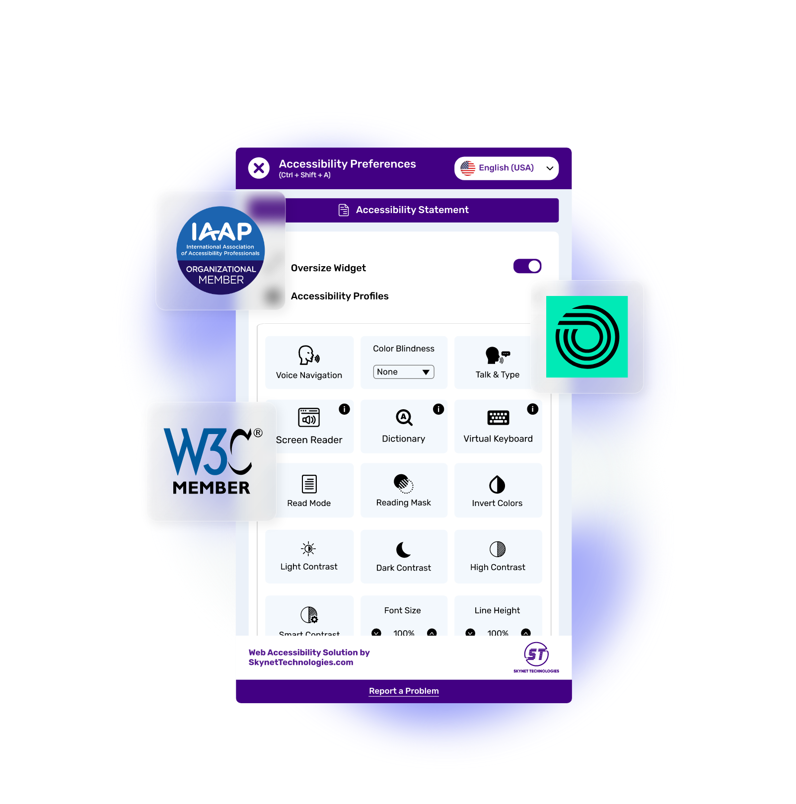 Okendo Accessibility Widget