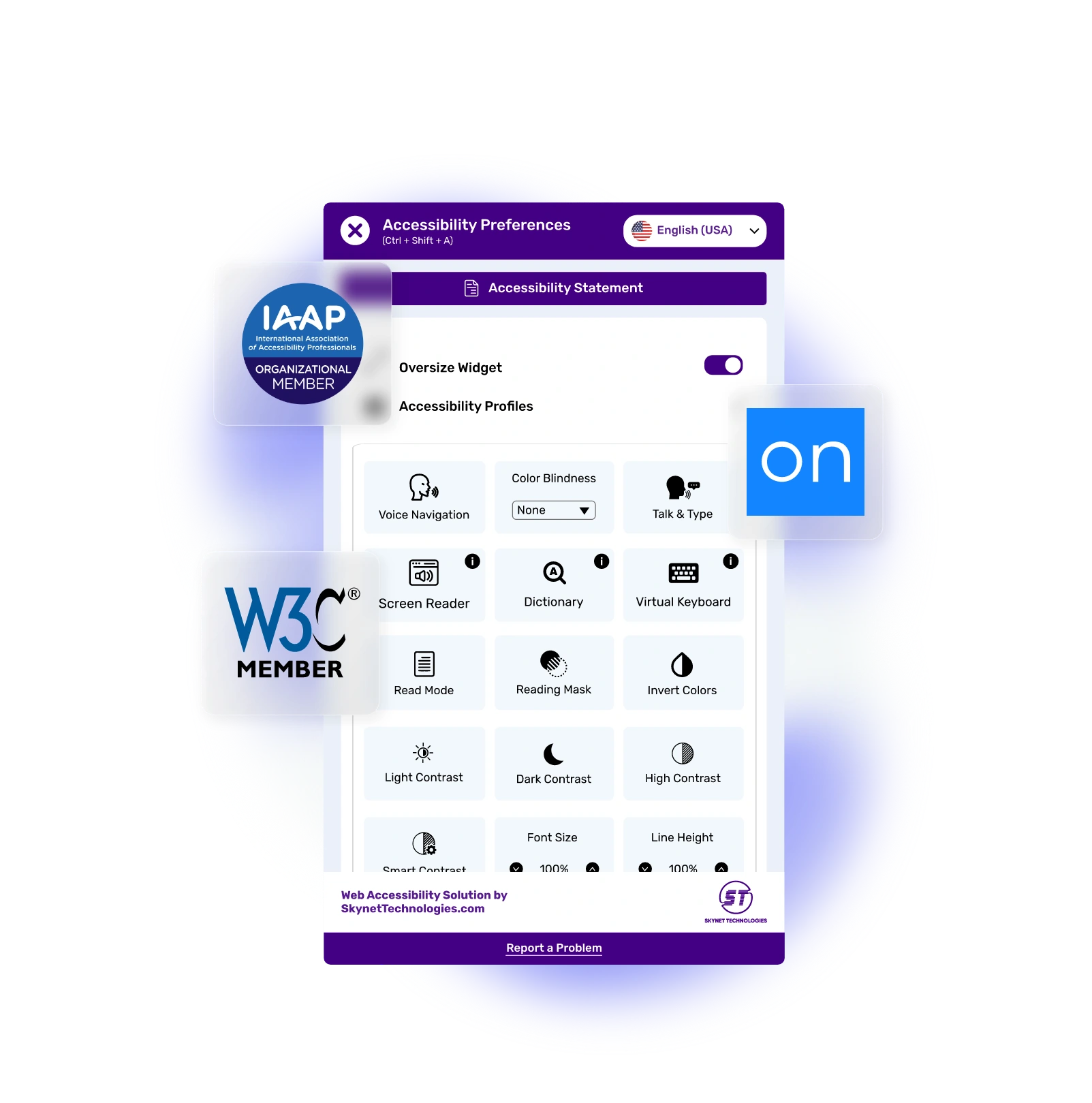 Ontraport Accessibility Widget