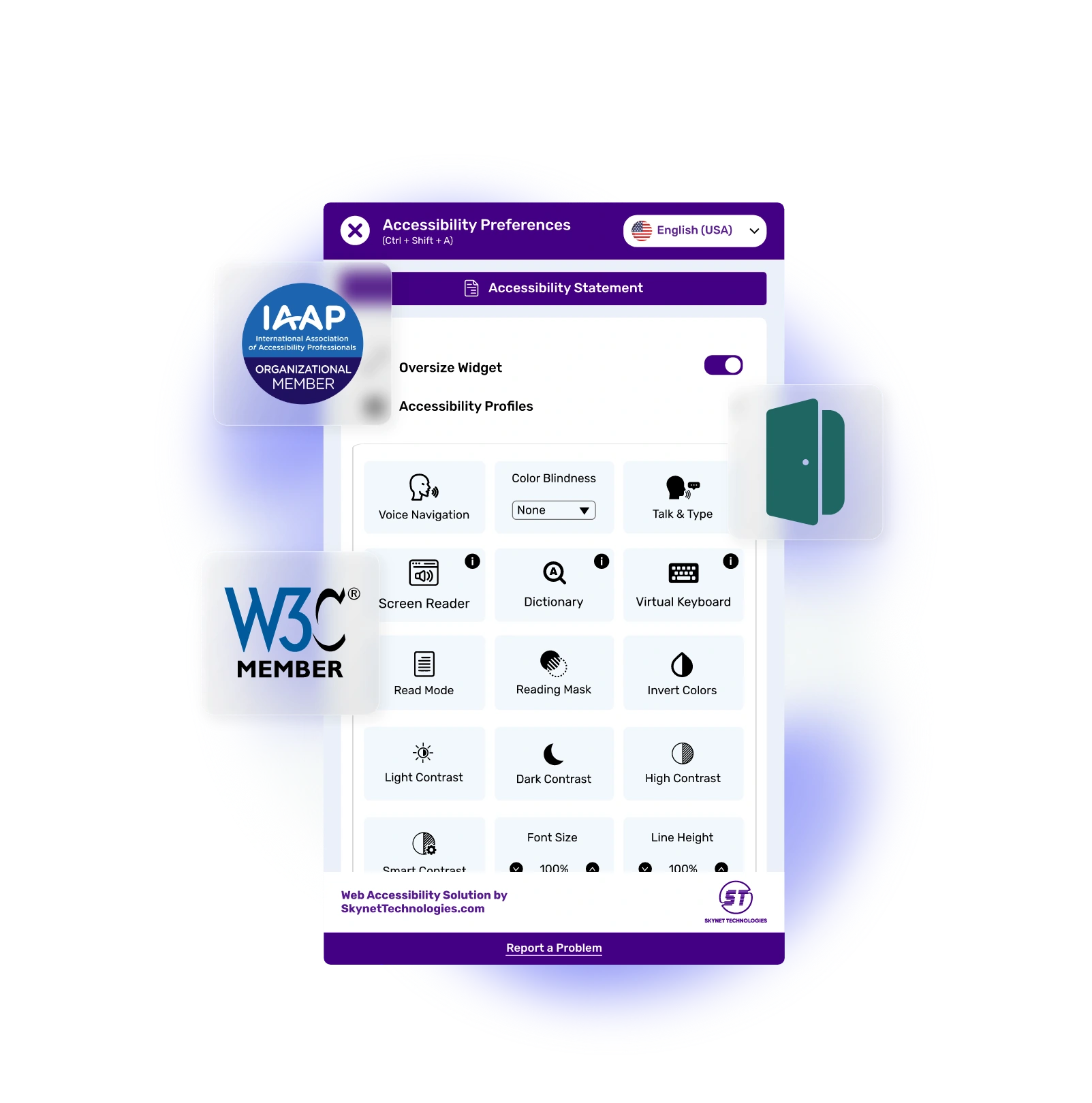 OpenCities Accessibility Widget