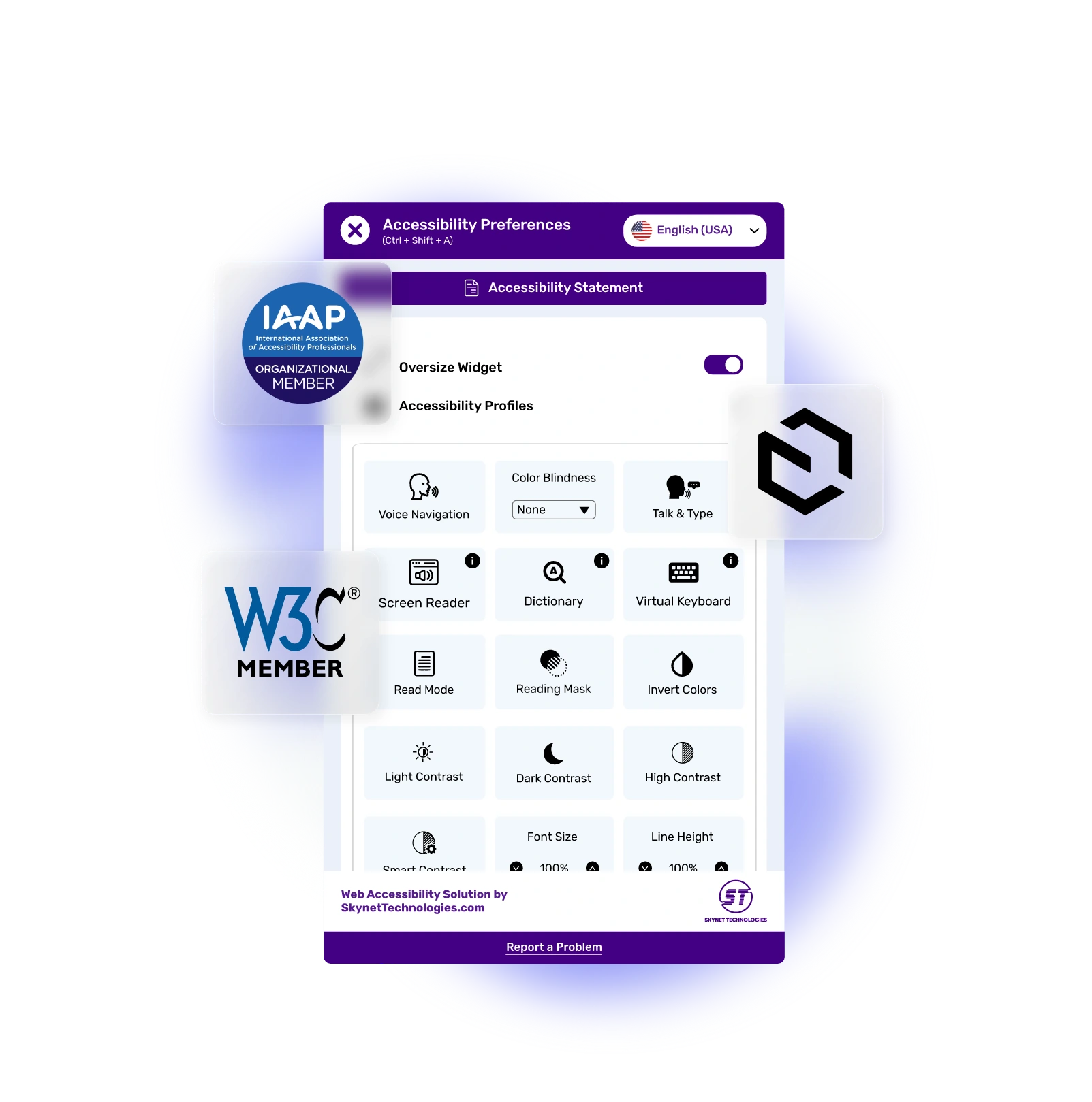 Payload Accessibility Widget