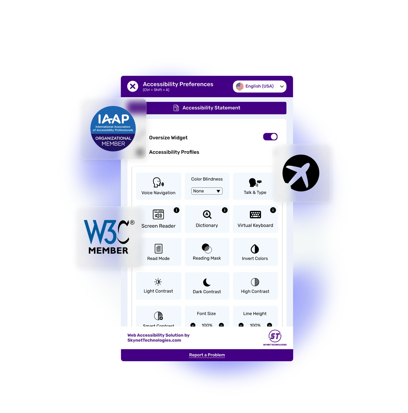 ServerPilot Accessibility Widget