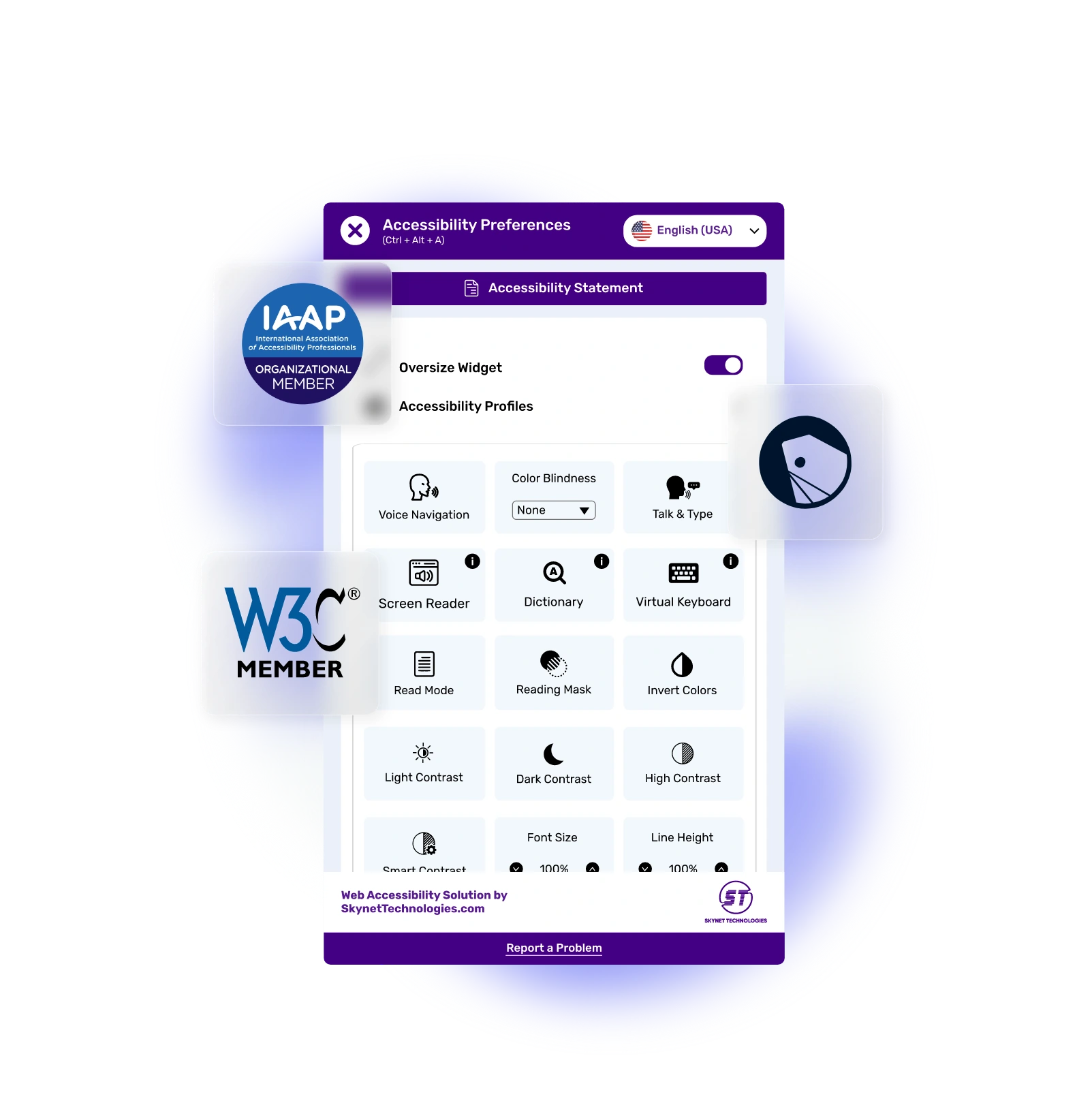 SHOPLINE Accessibility Widget