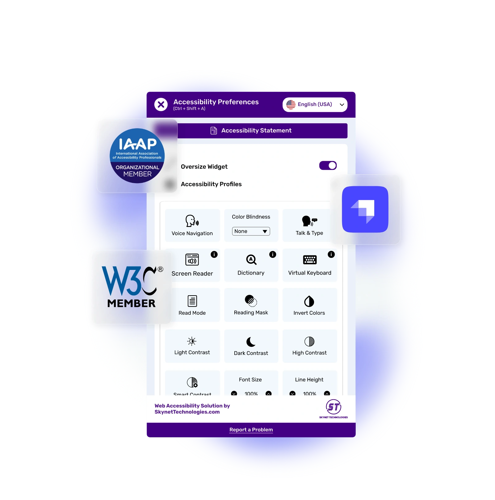 Strapi Accessibility Widget