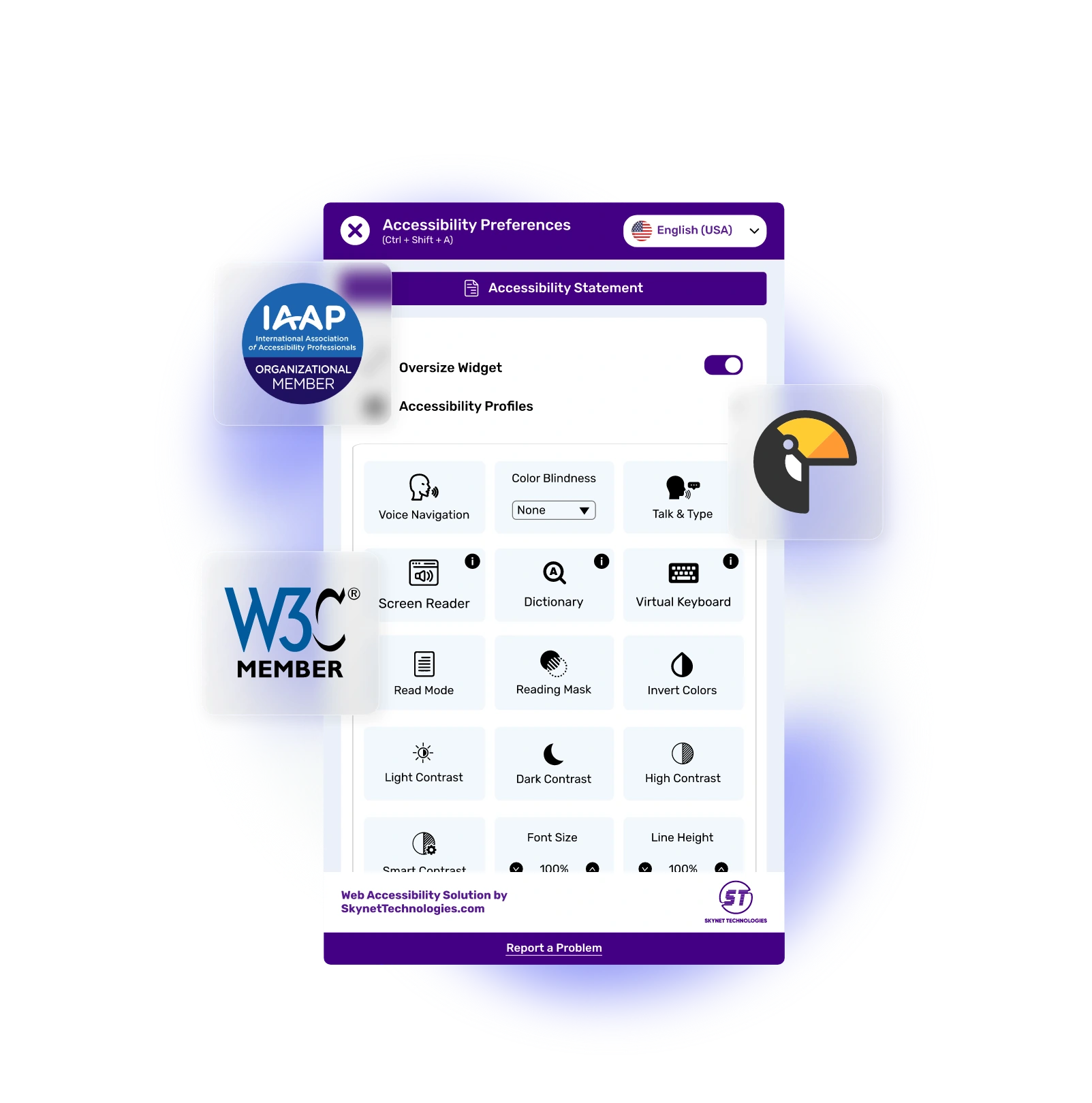 TutorBird Accessibility Widget