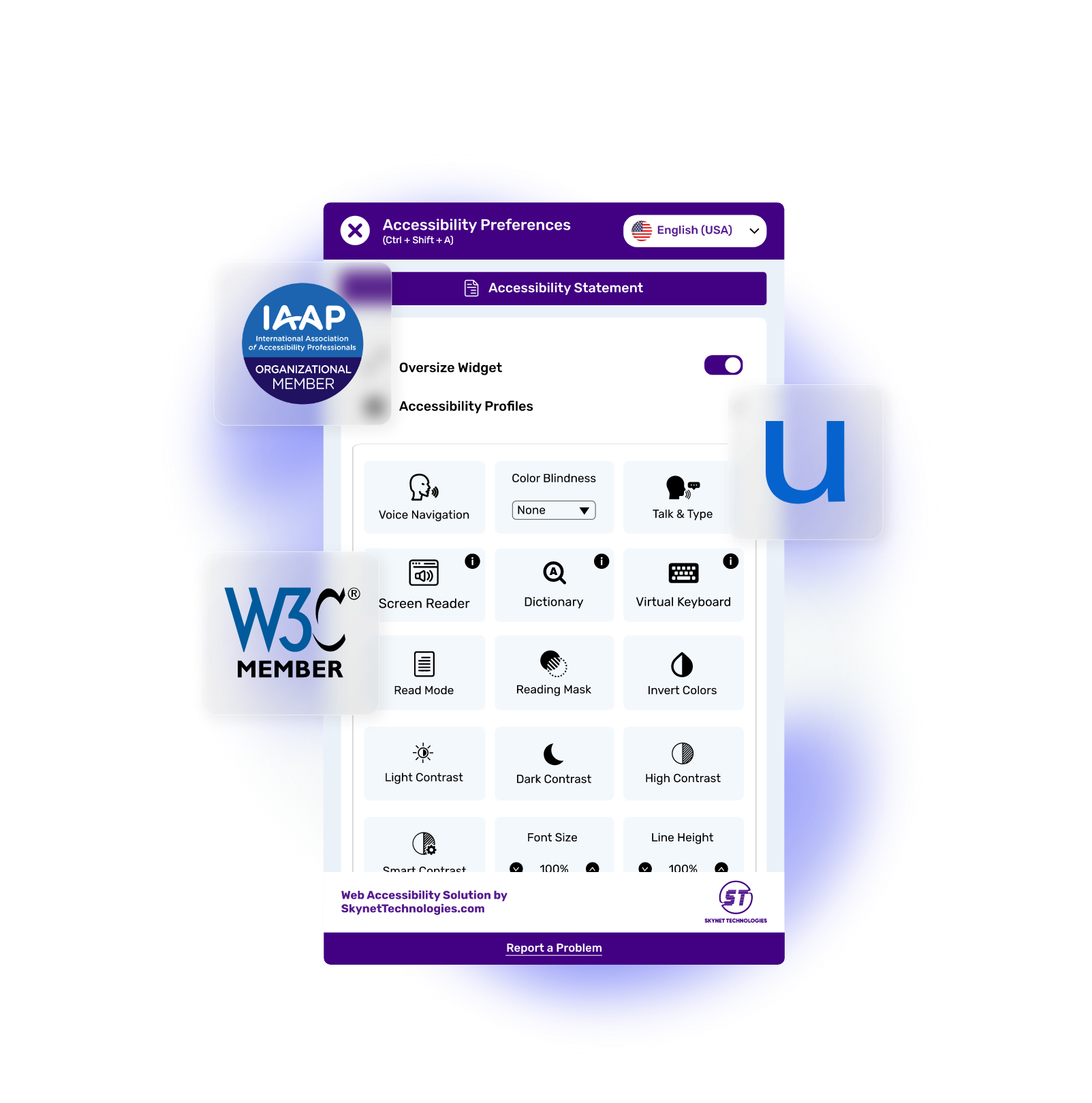 uKit Accessibility Widget