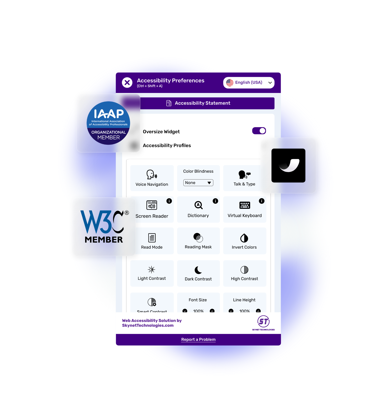 Umso Accessibility Widget