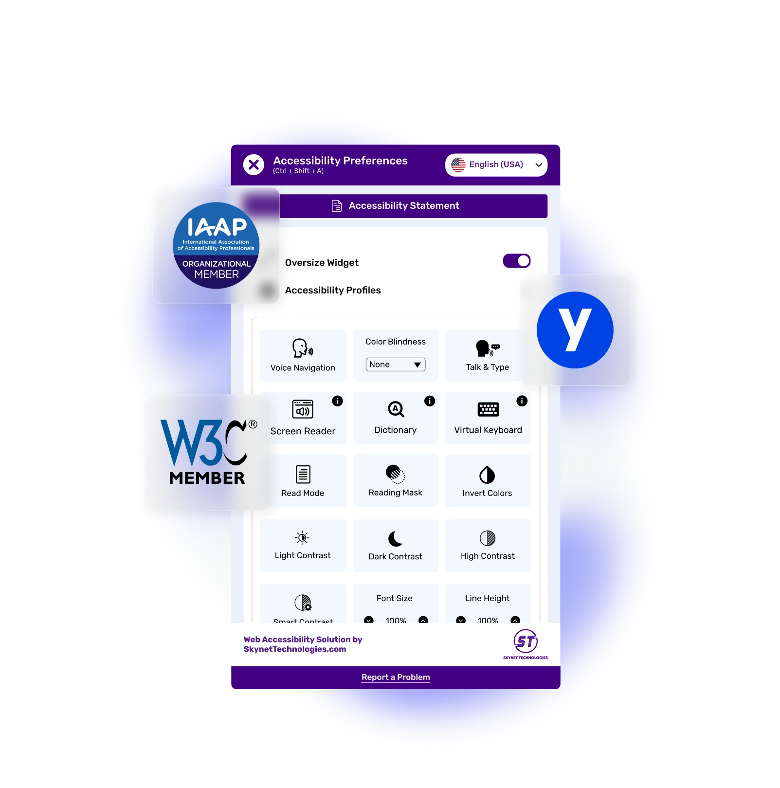 Yotpo Accessibility Widget