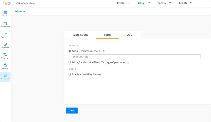 123formbuilder ada website accessibility