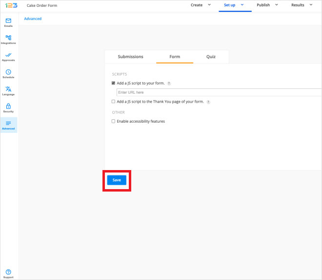 123formbuilder all in one accessibility