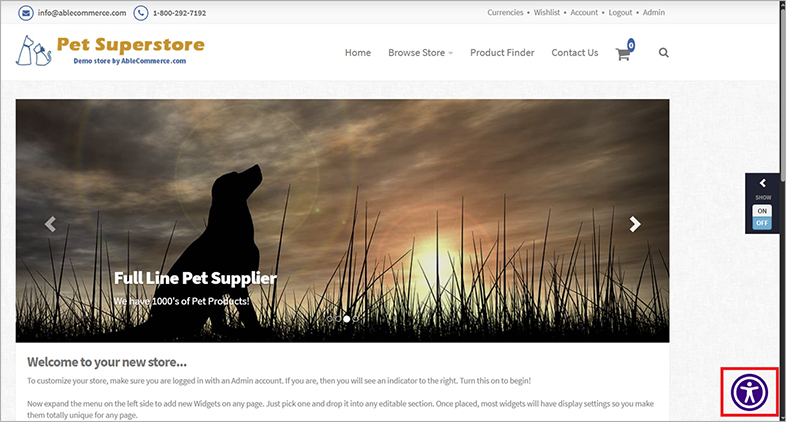 ablecommerce wcag website accessibility