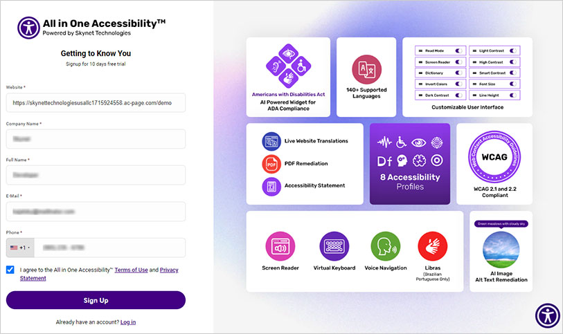 activecampaign wcag web accessibility