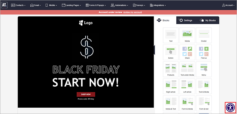activetrail wcag website accessibility