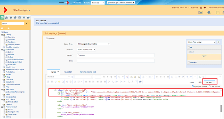amirocms all in one accessibility