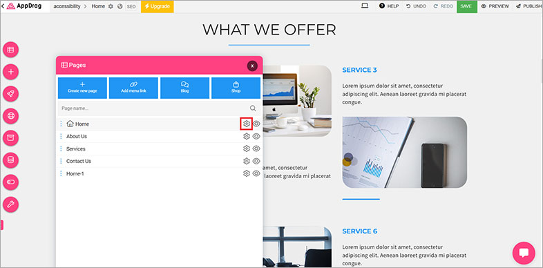 appdrag wcag web accessibility