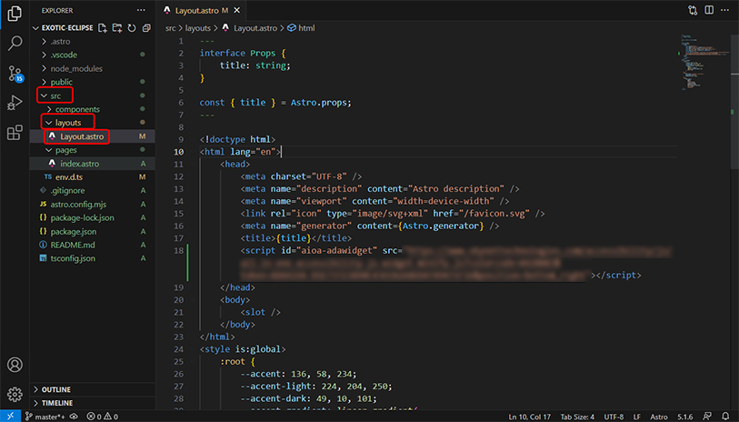 astro website accessibility remediation