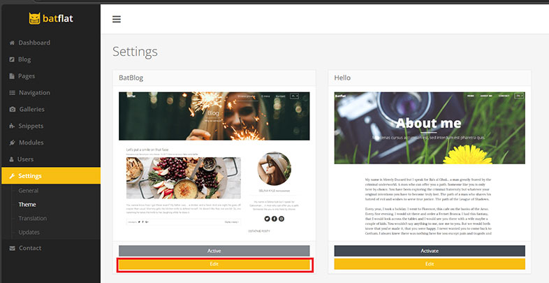 batflat ada website accessibility