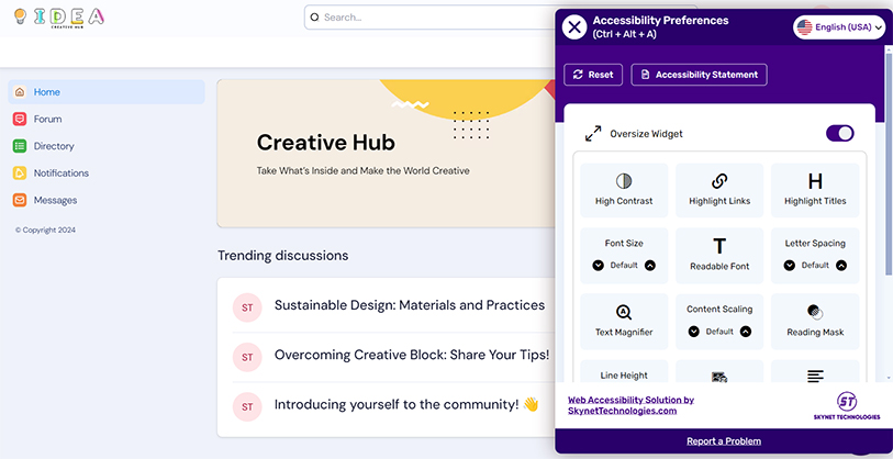 ada accessible bettermode website
