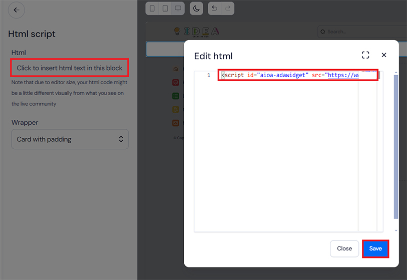 bettermode accessible website design