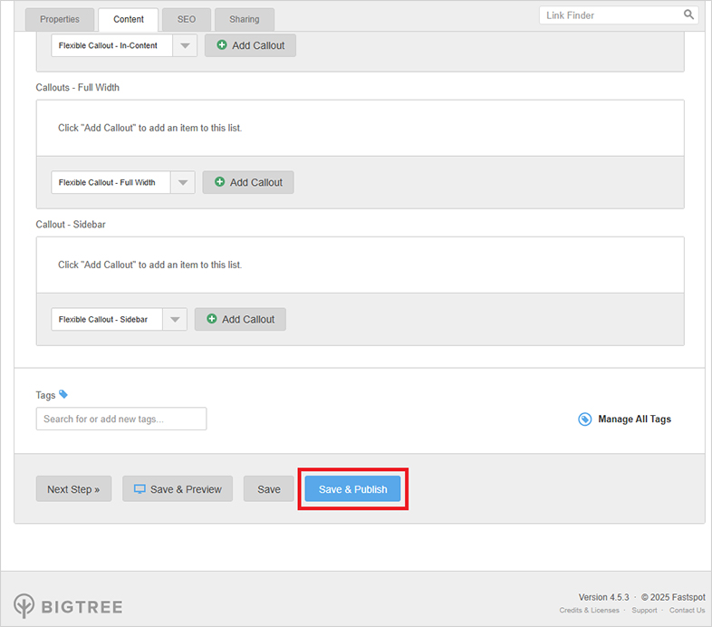 bigtreecms accessible website design