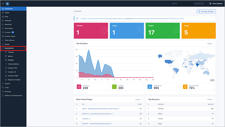 botble website accessibility remediation