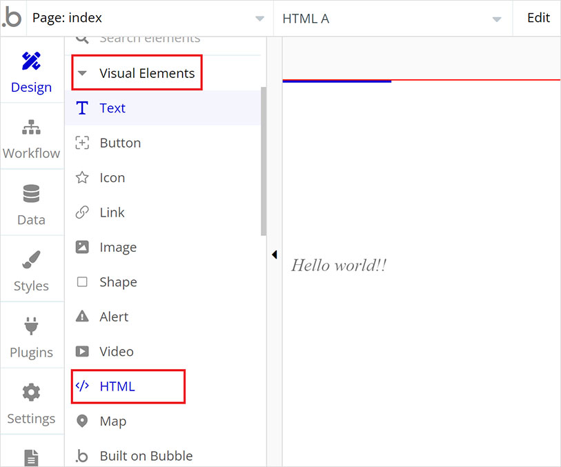 bubble wcag web accessibility