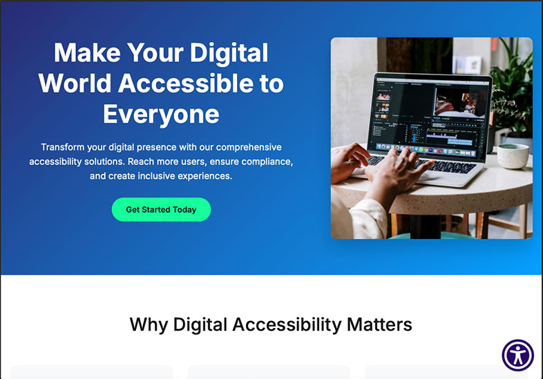 builder wcag website accessibility