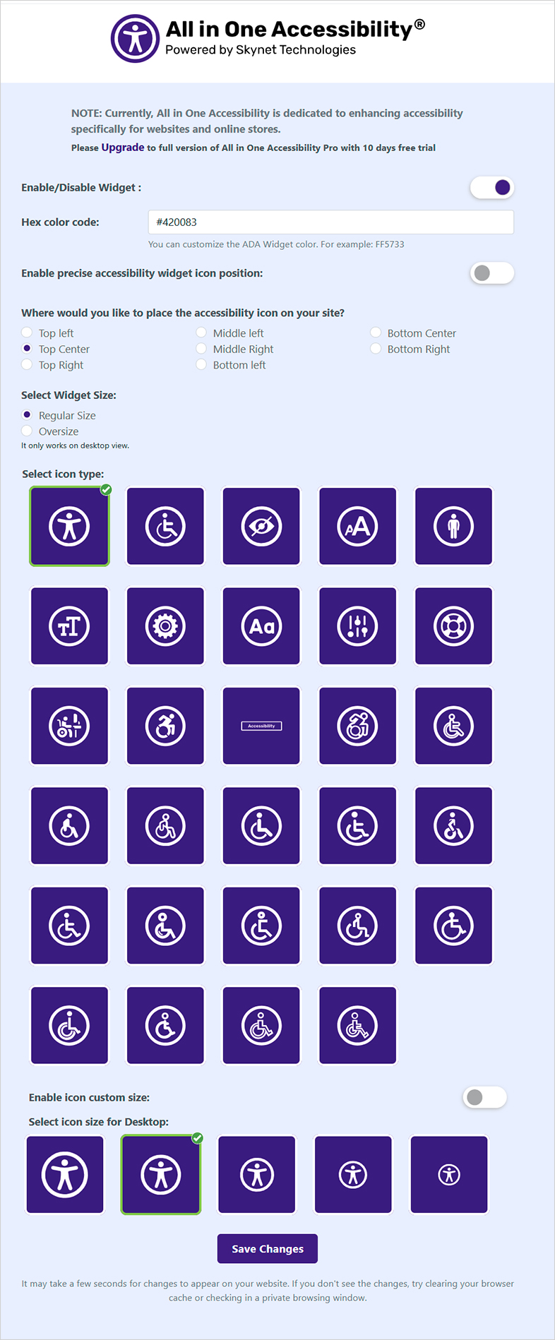 concretecms ada web accessibility