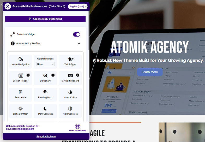 concretecms ada web accessibility