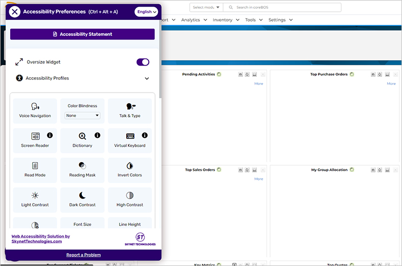 corebos ada website accessibility