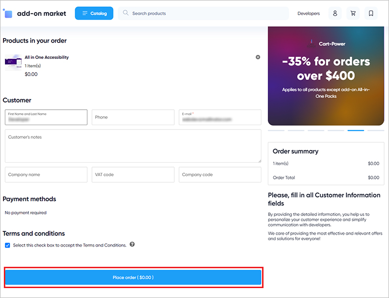 cs-cart ada website accessibility
