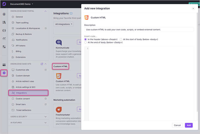 document360 wcag web accessibility
