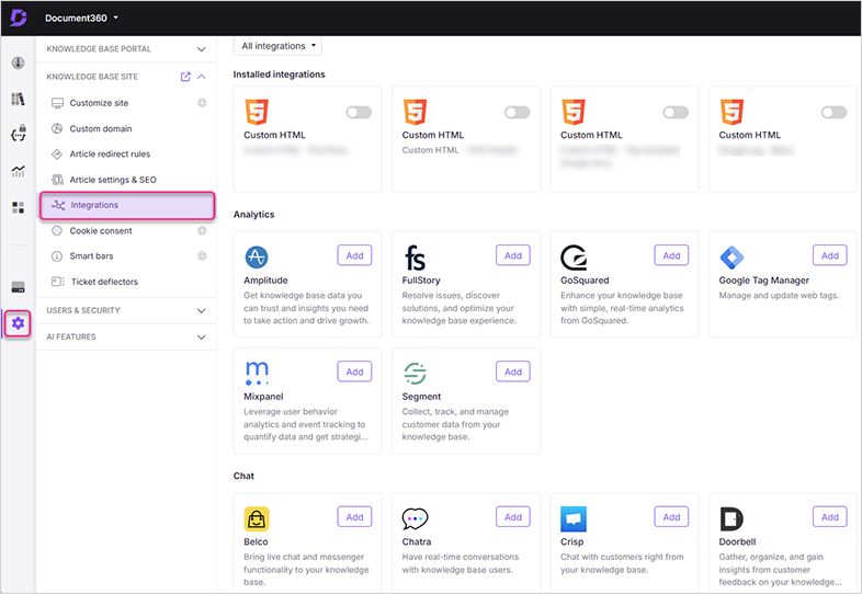 document360 website accessibility remediation