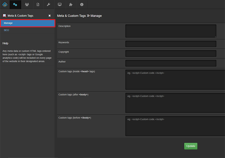 e107-cms wcag web accessibility