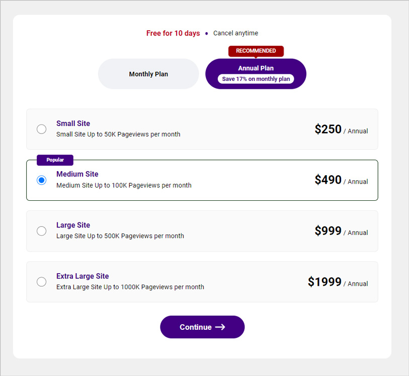 easystore accessible website design