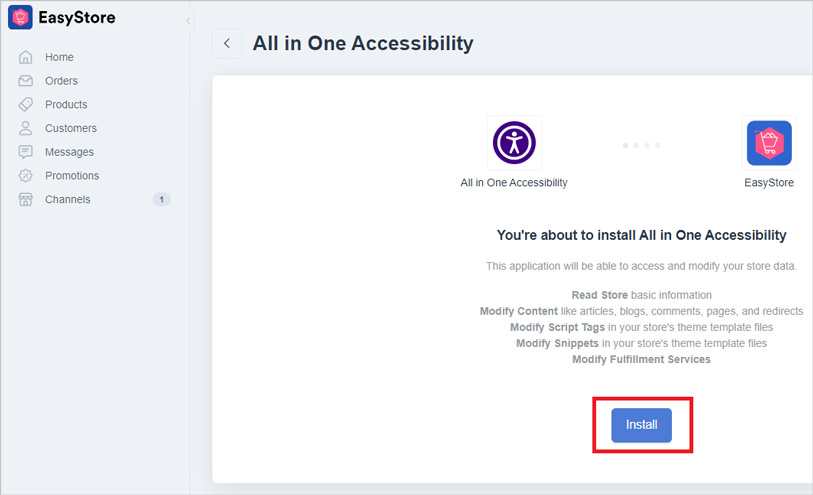 easystore ada website accessibility