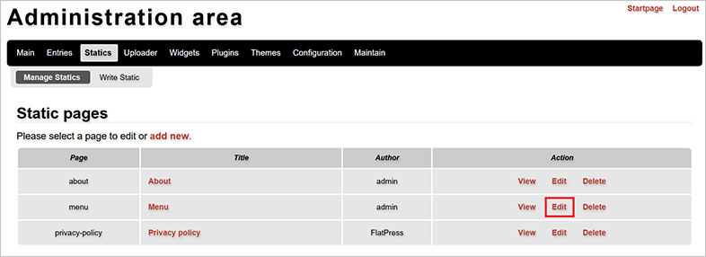 flatpress ada website accessibility