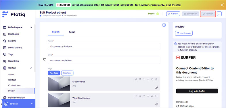 accessible flotiq accessible website design