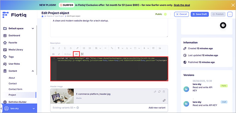 flotiq ada website accessibility