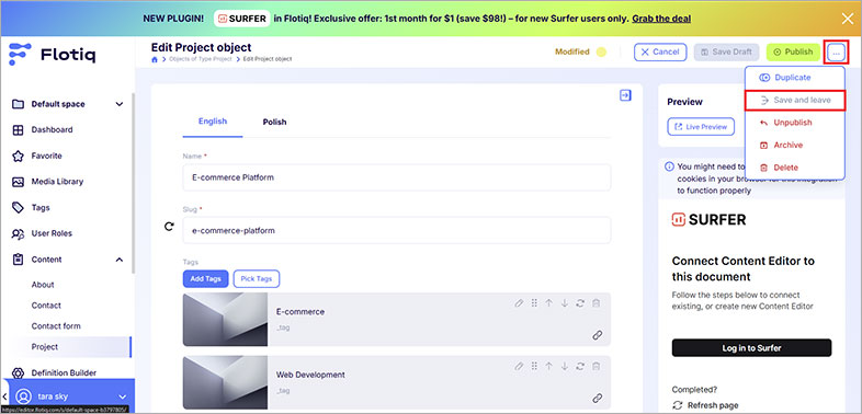 flotiq all in one accessibility