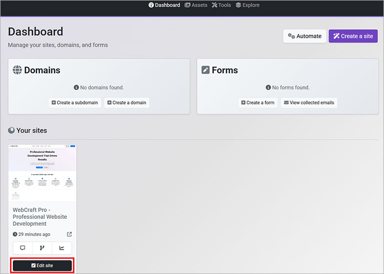 getsite wcag web accessibility